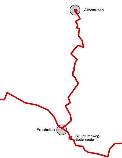 Oberschwaben Kunstweg Abschnitt Berg/Fronreute/Wolpertswende